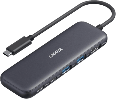 Anker 332 USB-C Hub 5-in-1 Black