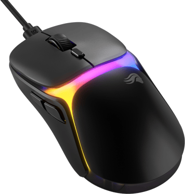 Glorious Model O 3 Wired Svart