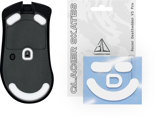 Threepointzero Glacier Skates - Razer DeathAdder V3 Pro