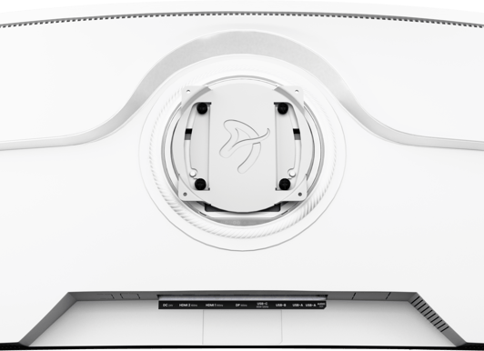 Arozzi Nova 49" Curved White VA DQHD (1500R) 165Hz