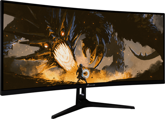 Arozzi Nova 34" Curved Black VA UWQHD (1500R) 165Hz
