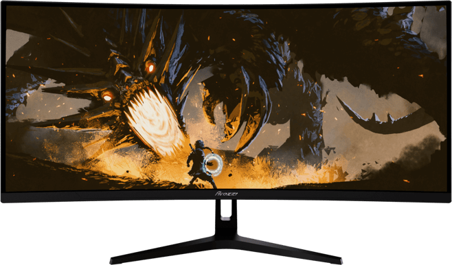Arozzi Nova 34" Curved Black VA UWQHD (1500R) 165Hz