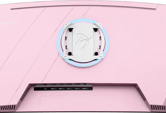Arozzi Nova 34" Curved Pink VA UWQHD (1500R) 165Hz