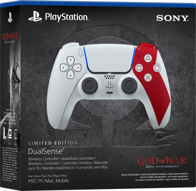 Sony Playstation 5 DualSense God of War 20th Anniversary