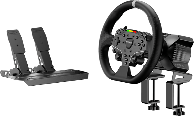 Moza - R3 - Racing Simulator PC (R3 Base + ES Wheel)