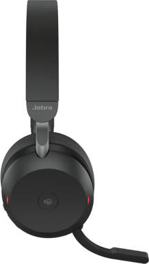 Jabra Evolve 2 75 USB-C MS med laddningsställ