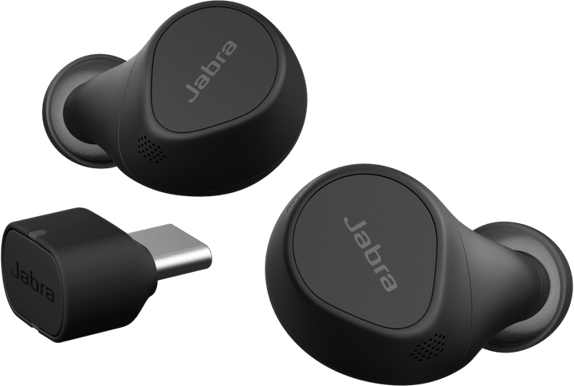 Jabra Evolve2 Buds Med trådlös laddplatta MS
