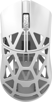 WLMouse Beast X Pro Solid Sides - White (Omron Optical) Wireless 8K Magnesium