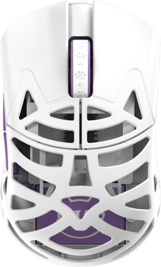 WLMouse Beast Miao - White (Omron Optical) Wireless 8K Magnesium