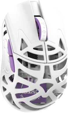 WLMouse Beast Miao - White (Omron Optical) Wireless 8K Magnesium