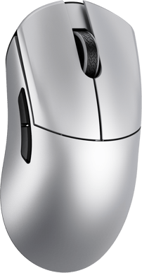 WLMouse Huan - Silver (Omron Optical) Wireless 8K Magnesium Mouse