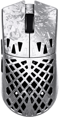 ATK Ghost ULTIMATE Carbon fiber 8K Wireless Mouse - Silver