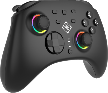 DELTACO Gaming Switch 2 kontroller BT - Svart