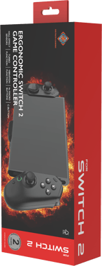 DELTACO Gaming Switch 2 Ergonomisk kontroller - Svart