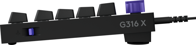 Logitech G - G316 X 75 - Svart