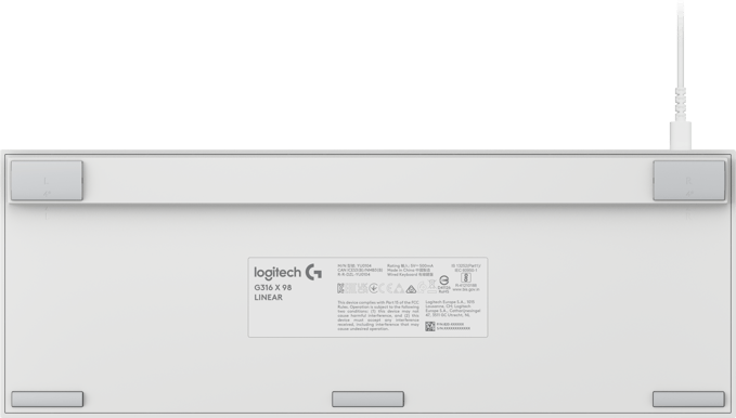 Logitech G - G316 X 98 - Vit