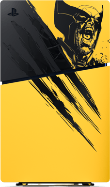 Sony Playstation 5 Slim Cover Wolverine Limited edition