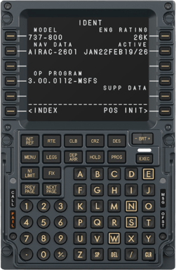 Moza - MB7F Flight Computer Display