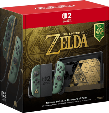 Nintendo Switch 2 - The Legend of Zelda 40th Anniversary Edition