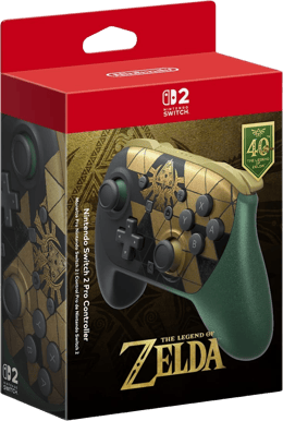 Nintendo Switch 2 Pro Controller - The Legend of Zelda 40th Anniversary Edition