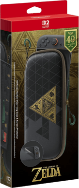 Nintendo Switch 2 Carrying Case - The Legend of Zelda 40th Anniversary Edition