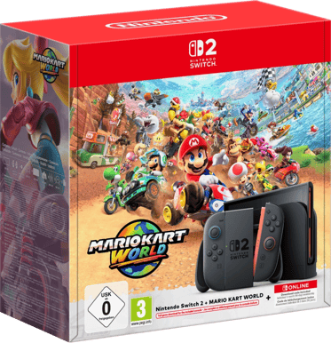 Nintendo Switch 2 - Mario Kart World + 3mån NSO Bundle