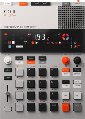 teenage engineering EP-133 K.O. II 128MB