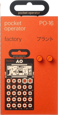 teenage engineering PO-16 factory