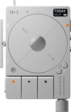 teenage engineering TP-7 Silver