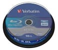 Verbatim BD-R DL 2x 50GB, 10-pack Spindel