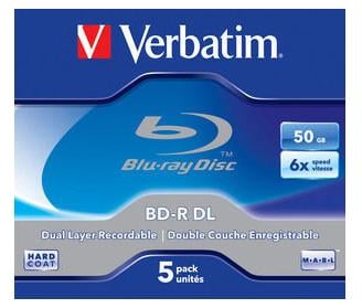 Verbatim BD-R 6x 50GB 5p Double Layer, Scratchguard