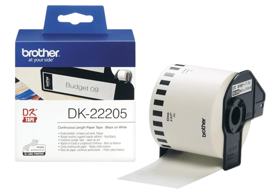 Brother DK22205 (löpande papperstejp 62mm)