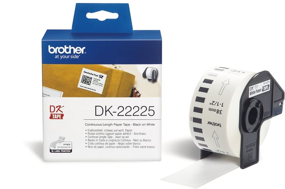 Brother DK22225 (löpande papperstejp 38mm)