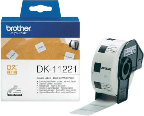 Brother DK11221 (kvadratisk etikett 23x23)