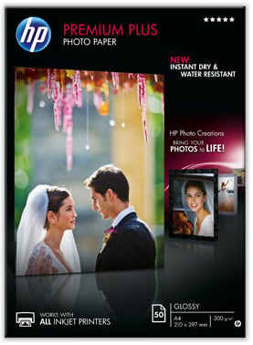 HP Premium Plus Glossy Photo Paper (A4)