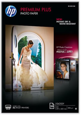 HP Premium Plus Glossy Photo Paper (A3)