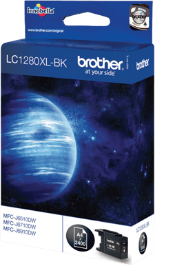 Bläckpatron Brother LC1280XLBK Svart