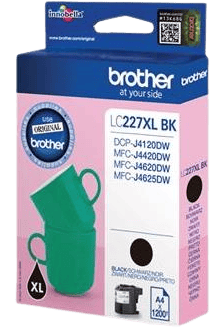 Bläckpatron Brother LC227XLBK Svart
