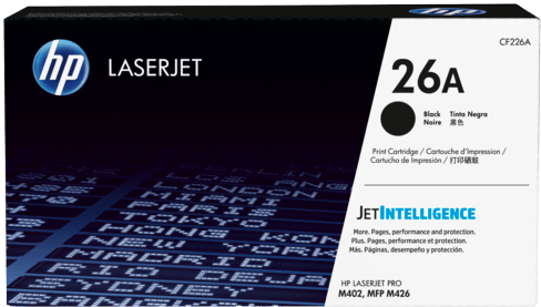 Toner HP 26A Svart