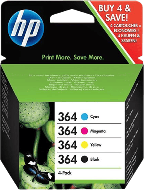 Bläckpatron HP 364 Värdepaket C/M/Y/K