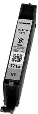Bläckpatron Canon CLI-571 XL Grå