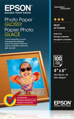 Epson Photo Paper Glossy (10x15cm)