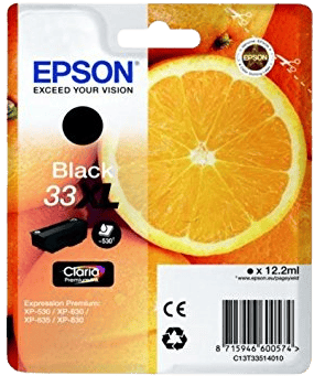 Bläckpatron Epson 33XL Svart