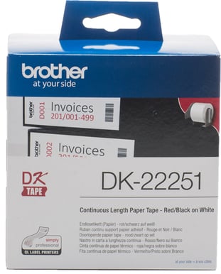 Brother DK22251 (löpande papperstejp 62mm)