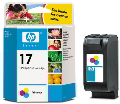 Bläckpatron HP Nr 17 Färg