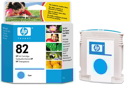 Bläckpatron HP 82 Cyan