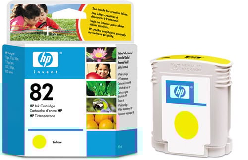 Bläckpatron HP 82 Gul