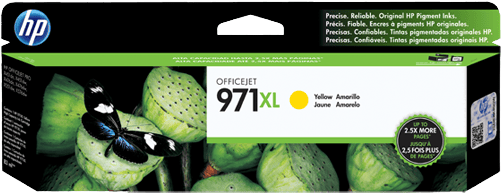 Bläckpatron HP 971XL Gul