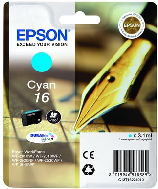Bläckpatron Epson 16 Cyan