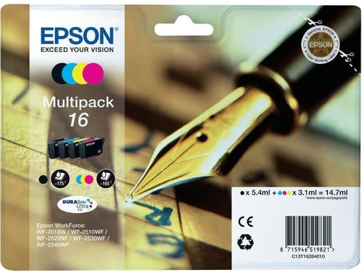 Bläckpatron Epson 16 Värdepaket